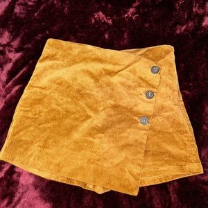 Corduroy Tan Skort
